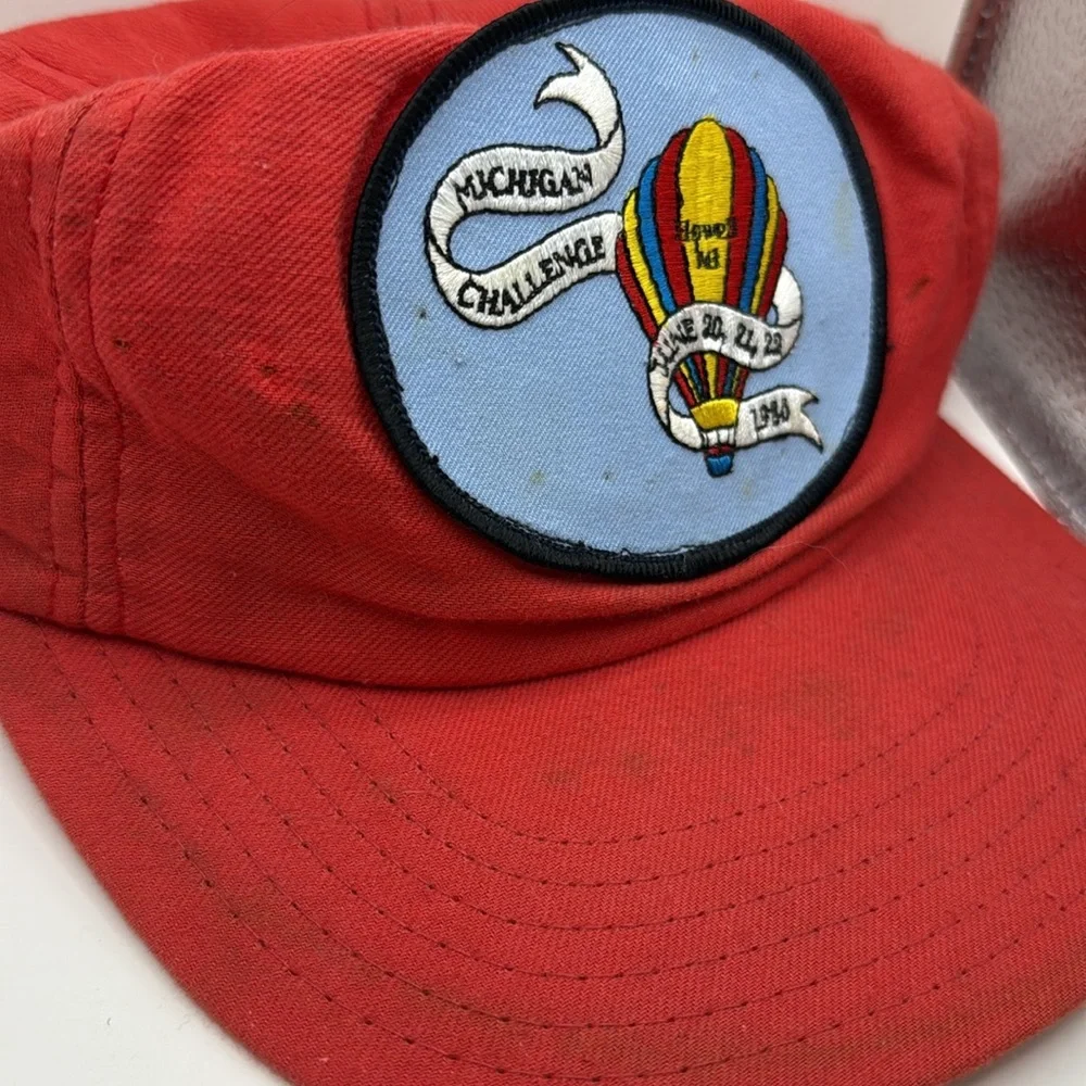 Vintage 50's Michigan‎ Challenge Hot Air Balloon Cap